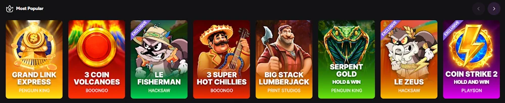Casiny Casino Games